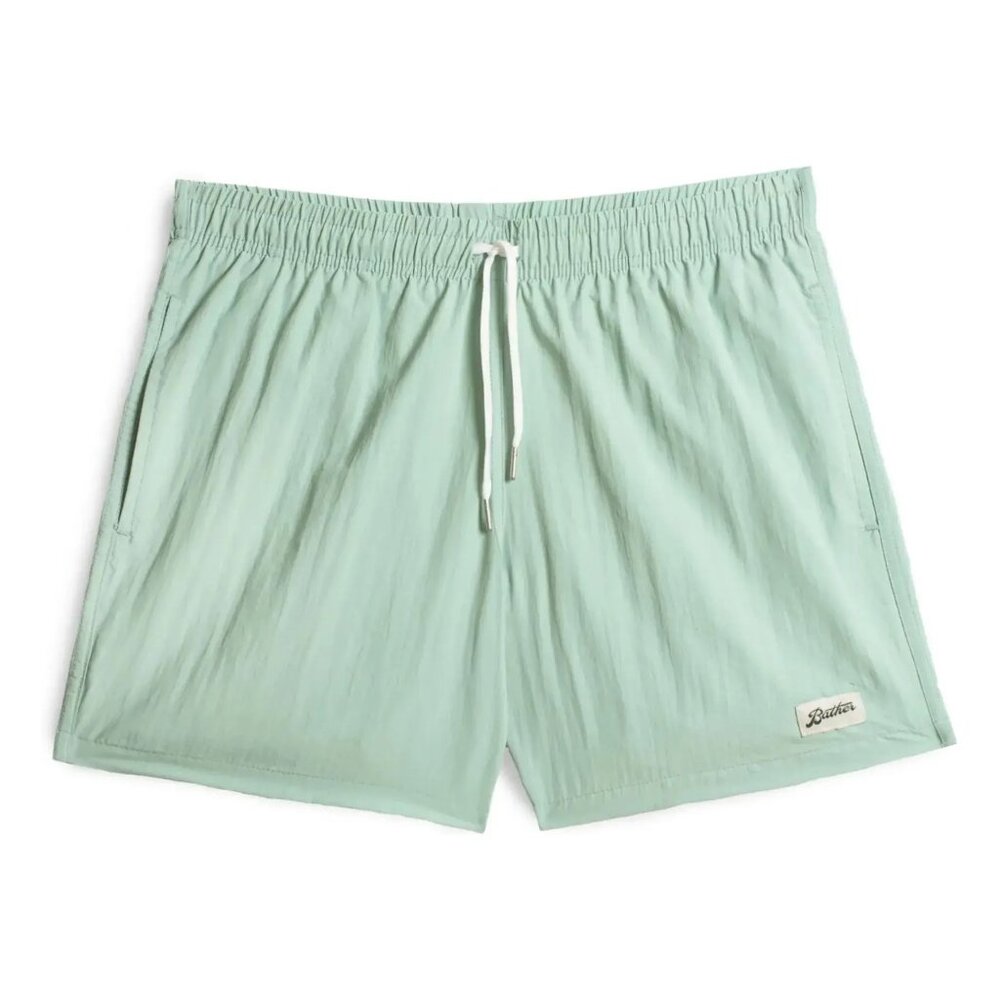 Men’s NEW Bathers Size Small Green Swim Trunks